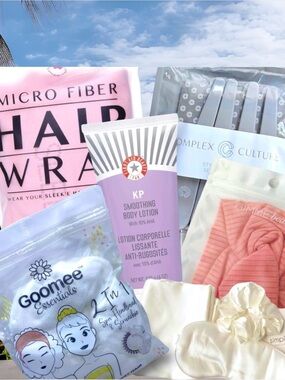 Home Spa Beauty Bundle | 6 Full Size Products | All New | Includes Mystery Gifts